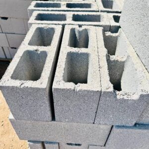 Block 6 Inches vibrated blocks