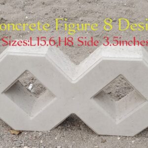 Concrete Figure 8 Fancy Block